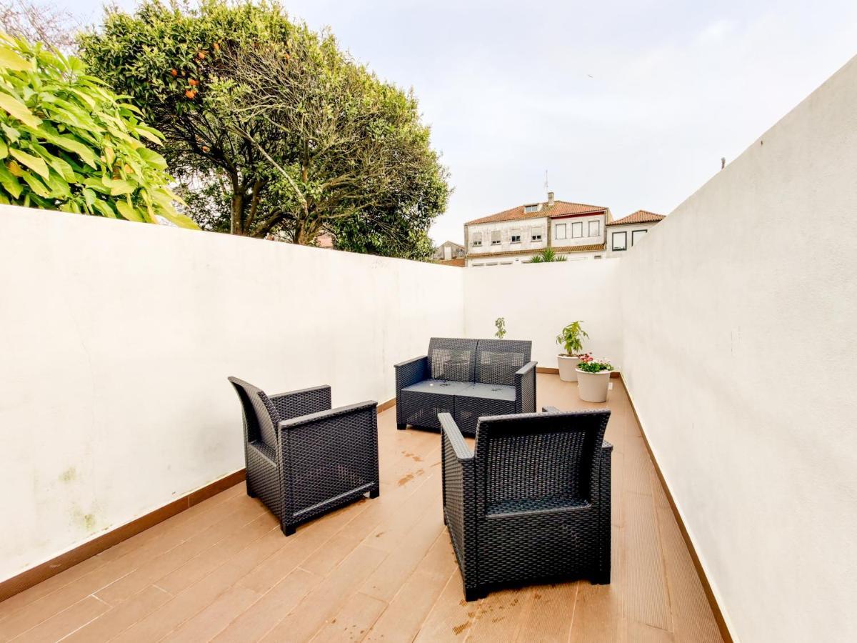 Apartamento Tiana - no centro com pátio Viana do Castelo Exterior foto